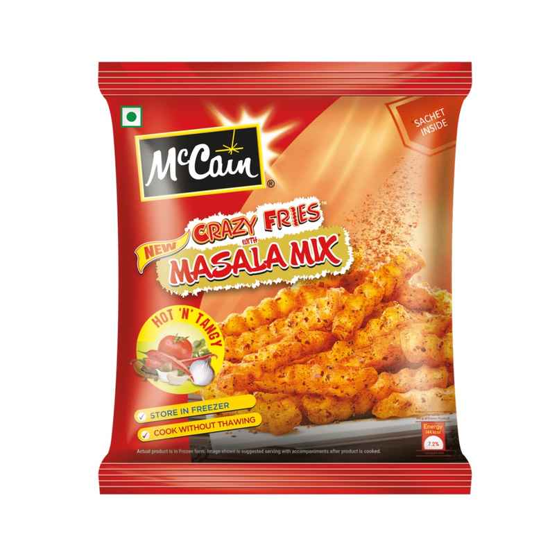 McCain Crazy Fries Masala MixHot 'n' Tangy | Crispy Snack