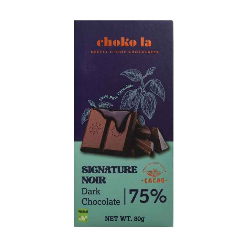 Chokola 75% Signature Noir Dark Chocolate