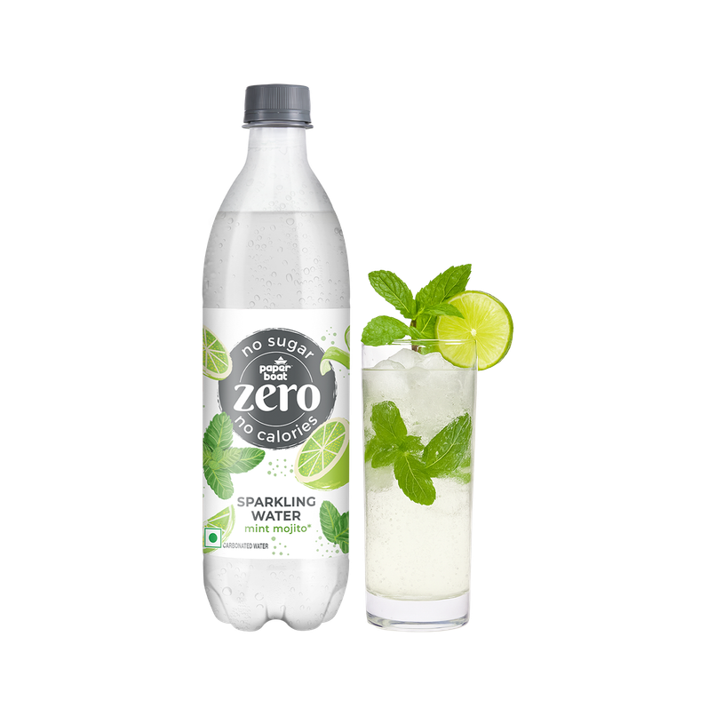 Paper Boat Zero Sugar Mint Mojito Sparkling Water | Sugar Free Cocktail Mixer