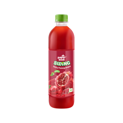 Paper Boat Swing Pomegranate Fruit Juice