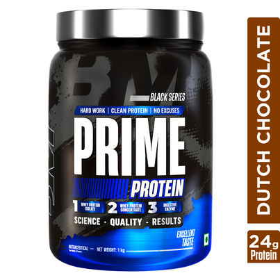 Big Muscles Nutrition Prime Whey Protein | Whey Protein Isolate And Concentrate | Digestive Enzymes