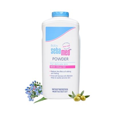Baby Sebamed Powder | Olive Oil, Allantoin | Keeps newborn's skin fresh | Absorbs Sweat Baby Sebamed Powder | Olive Oil, Allantoin | Keeps newborn's skin fresh | Absorbs Sweat