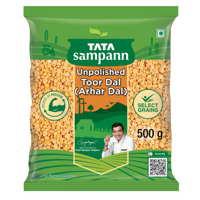 Tata Sampann Unpolished Toor Dal | Arhar Dal