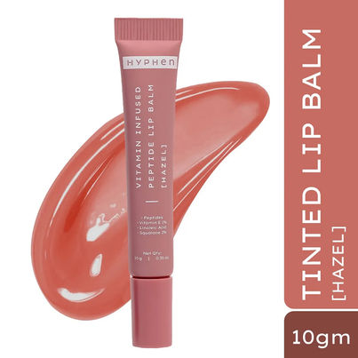 Hyphen Vitamin-Infused Peptide Tinted Lip Balm - Hazel