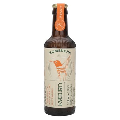 Kultur'D Peach Kombucha