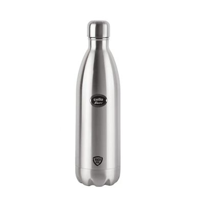 Cello Swift Thermosteel Water Bottle 1000ml, Silver