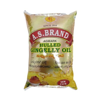 A.S. Brand Husked Gingelly Oil Poly Pk A.S. Brand Husked Gingelly Oil Poly Pk