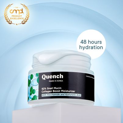 Quench Botanics 92% Snail Mucin Collagen Boost Moisturizer
