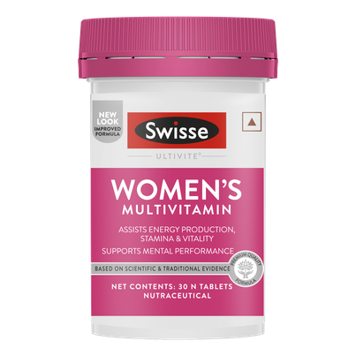 Swisse Women'S Multivitamin - Boosts Energy, Stamina, Mental Performance With 36 Herbs - (30 Tabs)