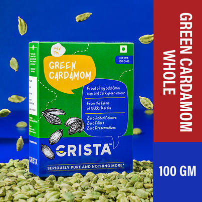 CRISTA Whole Green Cardamom