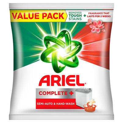 Ariel Complete Detergent Powder | Removes 100 Tough Stains in 1 wash