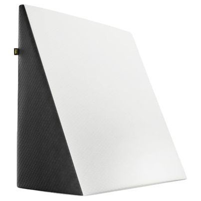 Frido Wedge Plus Pillow Orthopedic Cushion Leg Elevator, Pregnancy, Gerd, White & Grey Frido Wedge Plus Pillow Orthopedic Cushion Leg Elevator, Pregnancy, Gerd, White & Grey