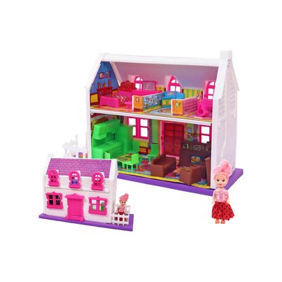 Toyshine Naira's Home Sweet Dream DIY Doll House Learning Game (Multicolor, 3+ Years)
