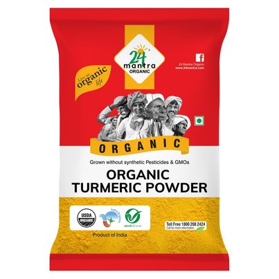 24 Mantra Organic Turmeric-Haldi Powder