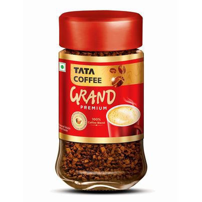 Tata Coffee Grand Premium Classic Medium Roast Instant Coffee Tata Coffee Grand Premium Classic Medium Roast Instant Coffee