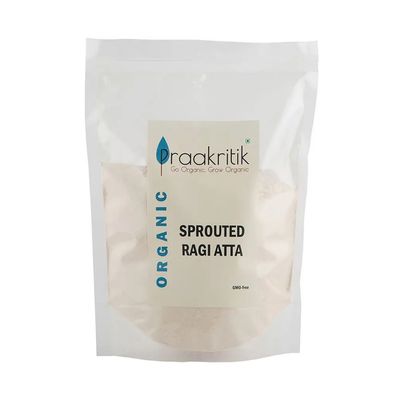 Praakritik Organic Sprouted Ragi Atta