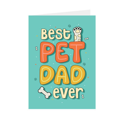 Oye happy Pet Dad Card