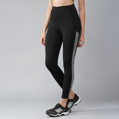 Blinkin Women's Gym Tights & Pants - Black | Grey | Active Wear | Yoga Pants | XL Blinkin Women's Gym Tights & Pants - Black | Grey | Active Wear | Yoga Pants | XL