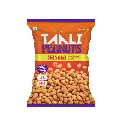 Taali Roasted Masala Peanuts, Premium Quality Bharuchi Nuts, No Palm Oil, Rich in Protein
