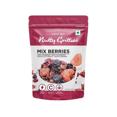 Nutty Gritties Premium Mix Berries - 4 in 1 Fibre-Rich Snack