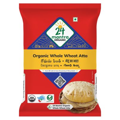 24 Mantra Organic Whole Wheat Atta