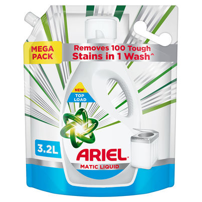 Ariel Stain Removal Top Load Washing Machine Detergent Liquid
