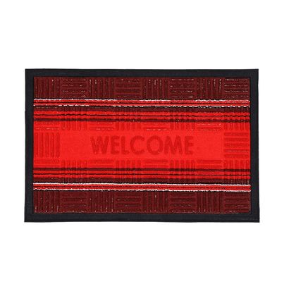 Status New Rubber Border Mat 38 Cm x 58 Cm - Red Status New Rubber Border Mat 38 Cm x 58 Cm - Red
