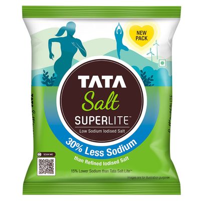 Tata Salt Superlite With 30% Low Sodium Tata Salt Superlite With 30% Low Sodium