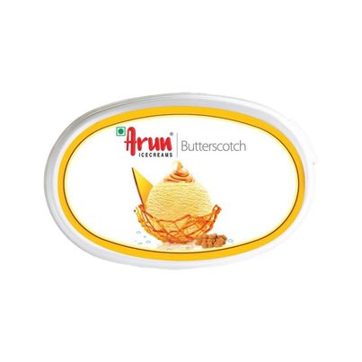 Arun Icecreams Butterscotch Ice Cream Tub