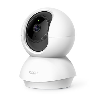 TP-Link Tapo C210 360° 3MP Video Pan/Tilt Smart Wi-Fi Security Camera, Alexa Enabled, 2-Way Audio