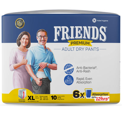 Friends Premium Adult Diapers Pant Style XL