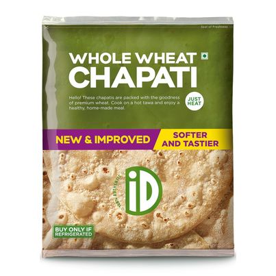 iD Fresh Whole Wheat Chapati (10 pieces)