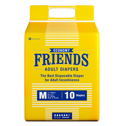 Friends Adult Diapers Economy, Medium