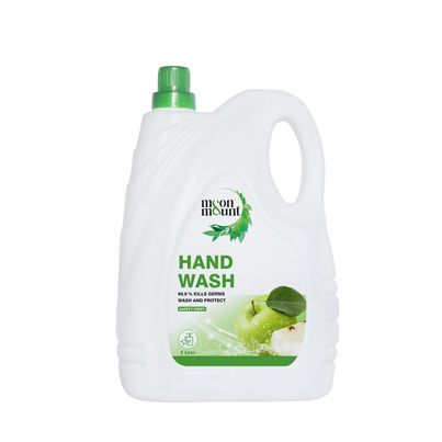 Moon And Mount Hand Wash Protection From Germs Hand Wash Liquids (Green Apple) 5 l