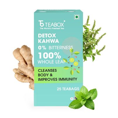 Teabox Detox Kahwa - Fresh Spiced Green Tea Teabox Detox Kahwa - Fresh Spiced Green Tea