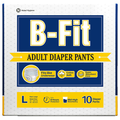 B-FIT Adult Pants Diapers (L, 30-56")