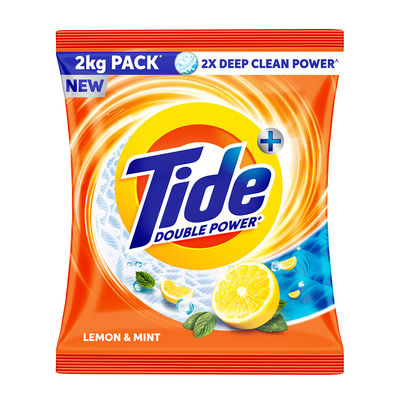 Tide Plus Lemon & Mint Detergent Powder Tide Plus Lemon & Mint Detergent Powder