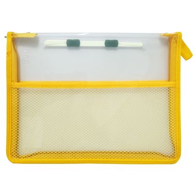 Saya Assorted Zipper File Bag | A4