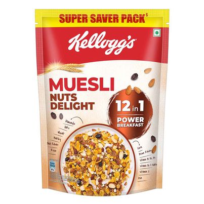 Kellogg's Muesli Nuts Delight 12-in-1 Power Breakfast