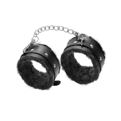 Bold Care Lockdown Hand Cuffs - Premium Quality with Adjustable Size | Soft Fur | Rust Proof