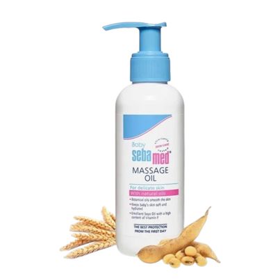 Baby Sebamed Massage Oil | With Soya Oil | Non- greasy | Ideal for newborn Baby Sebamed Massage Oil | With Soya Oil | Non- greasy | Ideal for newborn