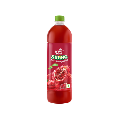 Paper Boat Swing Zesty Pomegranate Fruit Juice
