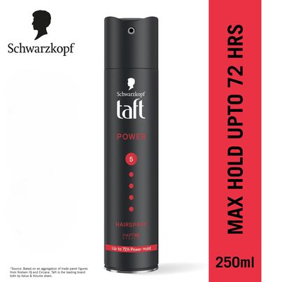 Schwarzkopf Taft Power Hair Lacquer Hairspray Hold 5 Up To 72h Power Hold