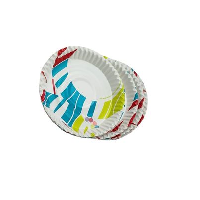 Naturepac Printed Paper Plate - 7 Inch Assorted