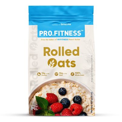 Pro.Fitness 100% Natural Rolled Oats | From makers of MyFitness Peanut Butter Pro.Fitness 100% Natural Rolled Oats | From makers of MyFitness Peanut Butter