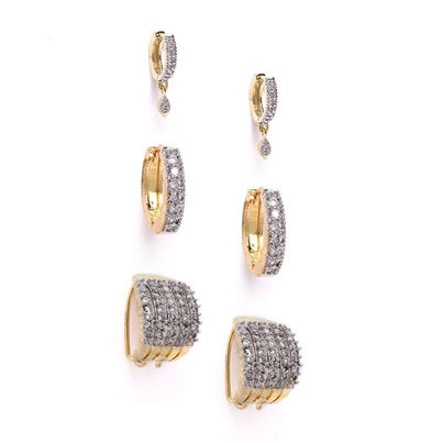 Youbella Womens Combo Of Trendy Earrings(Ybecb - 08 - Fon)