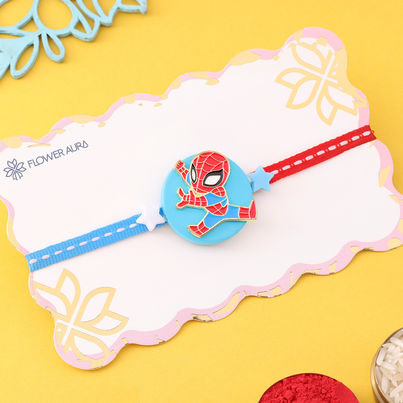 Kids Superhero Spiderman Rakhi (Floweraura)