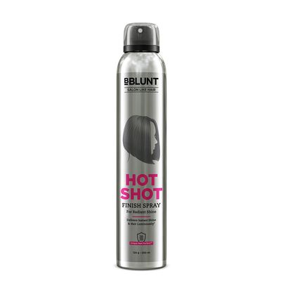 Bblunt Hotshot Finish Spray Delivers Radiant Salon-like Hair