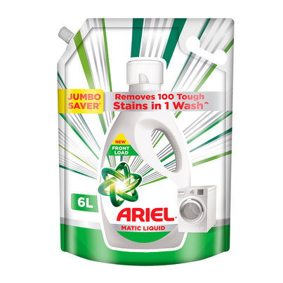 Ariel Stain Removal Front Load Washing Machine Detergent Liquid