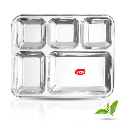 Jensons Stainless Steel Partition Plate Rectangle
